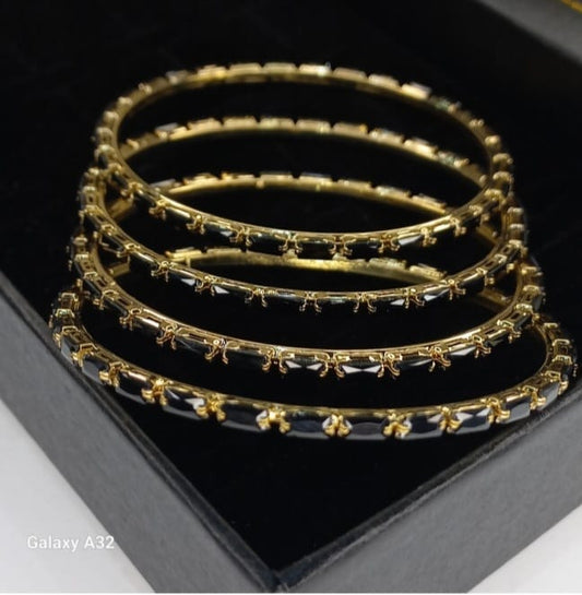 Elegant Zircon Bangles for Girls & Women