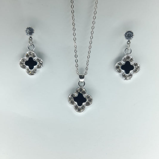 Trendy Silver Necklace Set for Women – Stylish New Design Jewellery