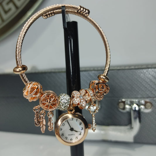 Rose Gold Watch Bracelet BW-008
