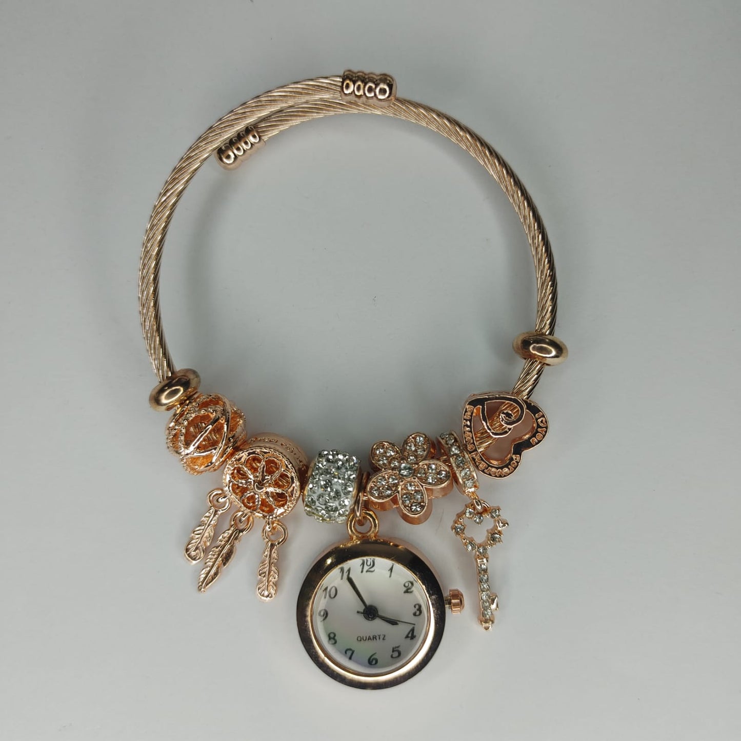 Rose Gold Watch Bracelet BW-008