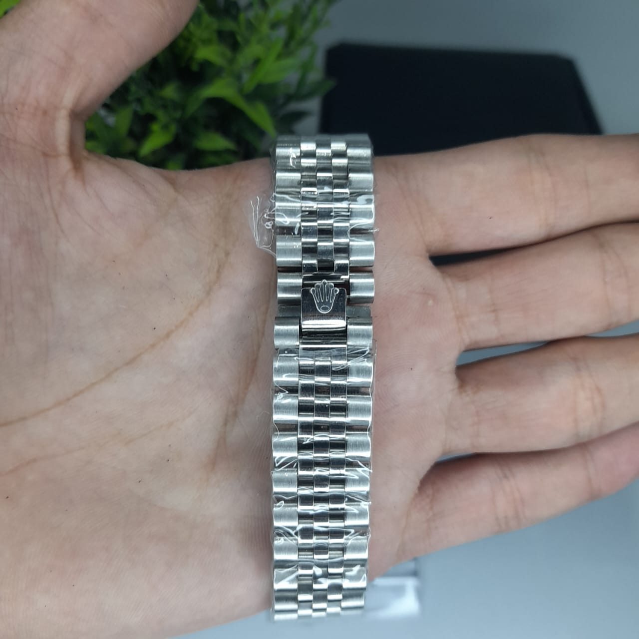 Rolex Silver chain blue dial Automatic Datejust Watch