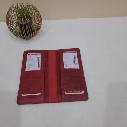 Leather Long Wallet