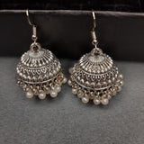 Elegant Silver Jumka Earrings for Girls & Women – Party, Wedding & Casual Wear ✨ (4)