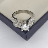 Elegant Silver Zircon Ring for Girls & Women – Premium Fashion Jewellery for Engagement, Party & Daily Wear