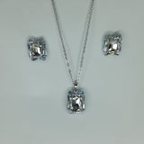 Elegant White Zircon Necklace Set for Women – Premium Fashion Jewellery