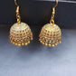 Elegant Golden Jhumka Earrings – Traditional Style for Girls & Women