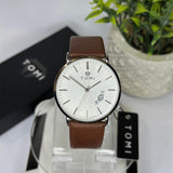 TOMI T-018 Date Quartz Luxury Slim Watch – New Arrival