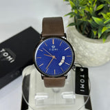TOMI T-018 Date Quartz Luxury Slim Watch – New Arrival