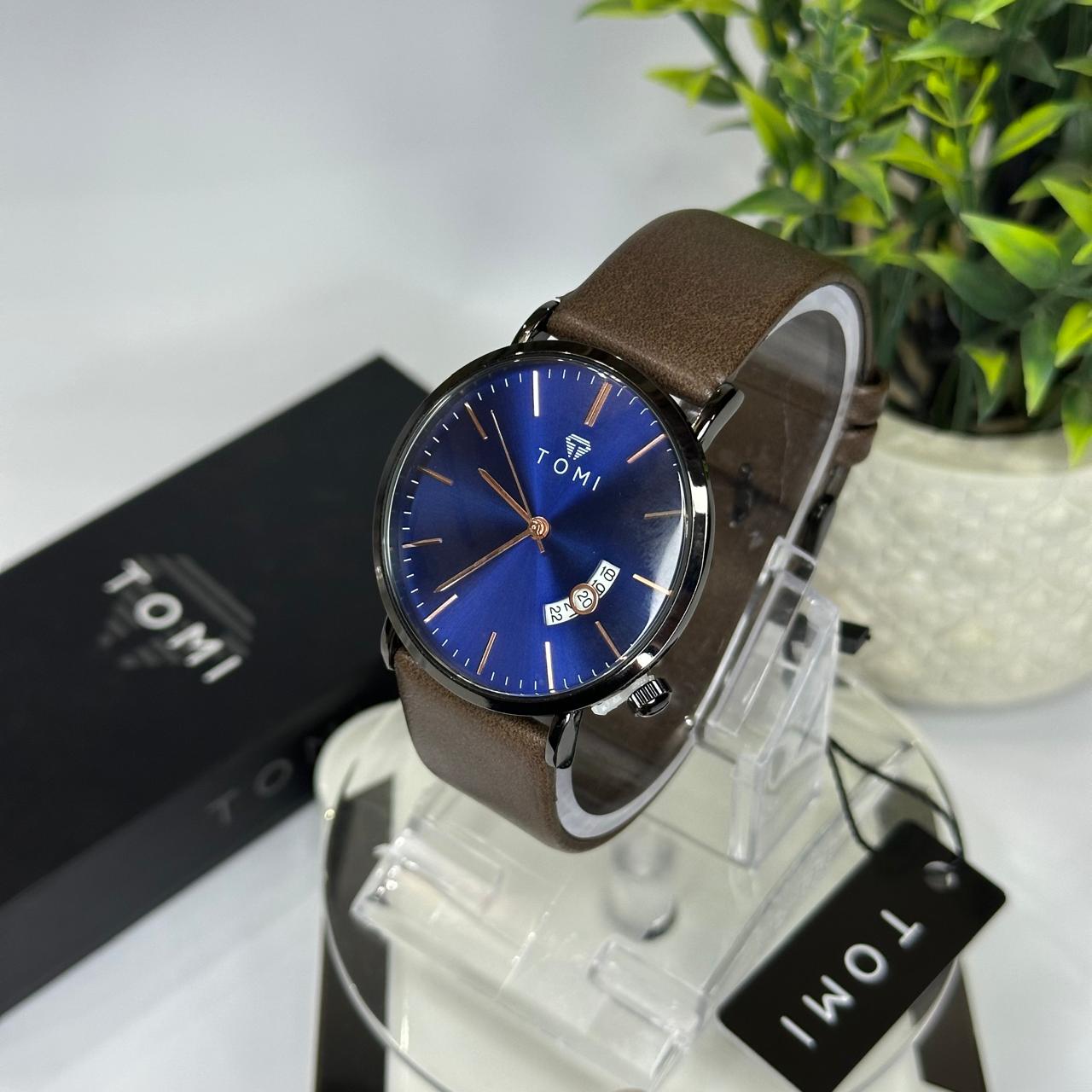 TOMI T-018 Date Quartz Luxury Slim Watch – New Arrival