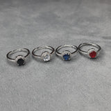 Elegant Zircon Ring for Women – Stylish Adjustable Fashion Jewellery for Engagement, Party & Daily Wear