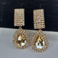 Gold Crystal Earrings – Elegant Jewellery for Girls & Women