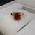 Stylish Zircon Stone Ring for Girls & Women Adjustable Fashion Jewellery,