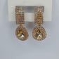 Gold Crystal Earrings – Elegant Jewellery for Girls & Women
