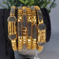 Graceful Golden Bangles Set – 6 Pcs | Stylish Women’s Jewelry