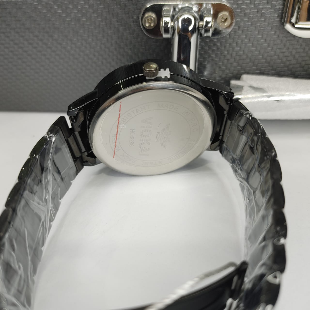 Ferrari wheel Red & Black Stainless Steel Chain